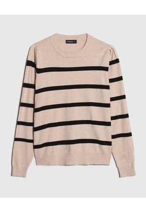 Saco Para Mujer Cuello Redondo Color Beige Marca Patprimo #30330591