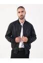 Chaqueta  Para Hombre Bomber Color Negro Marca Patprimo #44080350 de Patprimo
