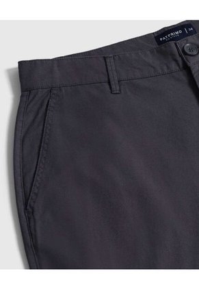 Pantalón Chino De Corte Recto   Para Hombre Gris Patprimo
