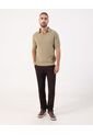 Pantalón Unicolor Slim Fit Con Textura  Para Hombre Café Patprimo de Patprimo