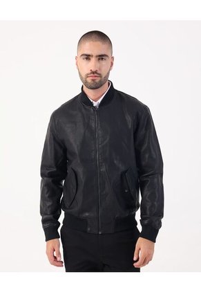 Chaqueta Para Hombre Bomber Color Negro Marca Patprimo #44080350
