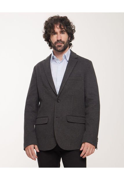 Blazer Para Hombre Blazer Color Gris Oscuro Marca Patprimo #44400062