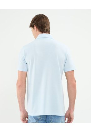 Polo Para Hombre Cuello Maquina Con Bolsillo Color Azul Marca Patprimo #44112756