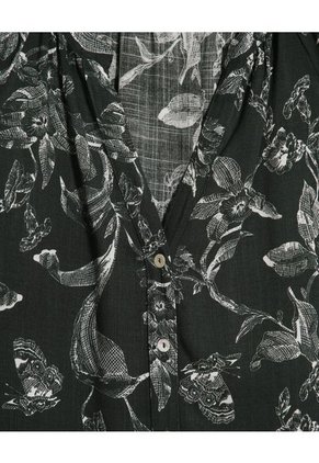 Blusa Para Mujer Manga 3/4 Color Verde Oscuro Marca Patprimo #30123390