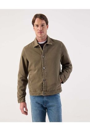 Chaqueta Para Hombre Trucker Color Verde Marca Patprimo #44080332