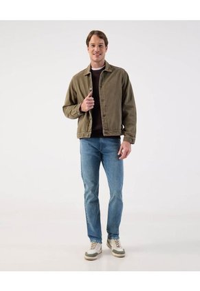 Chaqueta Para Hombre Trucker Color Verde Marca Patprimo #44080332