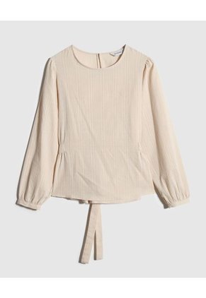 Blusa Para Mujer Manga Larga Color Beige Marca Patprimo #30123320
