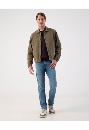 Saco  Para Hombre Cuello Redondo Color Café Marca Patprimo #44330237