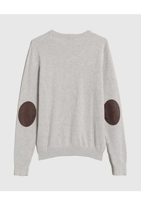 Saco  Para Hombre Cuello Redondo Color Gris Marca Patprimo #44330234