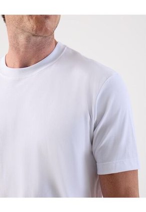Camiseta  Para Hombre Manga Corta Cuello Redondo Color Blanco Marca Patprimo #44090972