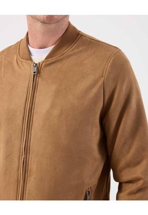 Chaqueta  Para Hombre Bomber Color Café Marca Patprimo #44080333