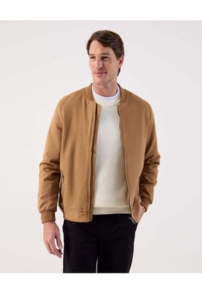 Chaqueta  Para Hombre Bomber Color Café Marca Patprimo #44080333