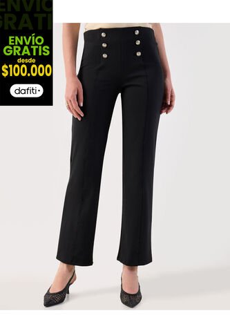 Leggins  Para Mujer Largo Color Negro Marca Patprimo #30230868 Patprimo