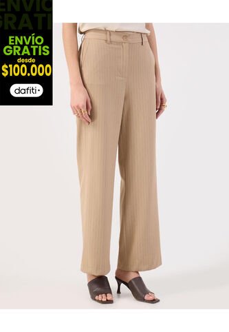 Pantalón  Para Mujer Moda Color Beige Marca Patprimo #30072056 Patprimo