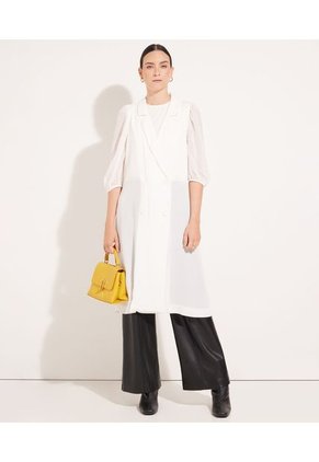 Chaleco Para Mujer  Color Blanco Marca Patprimo #30250024