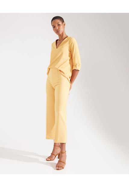 Pantalón Para Mujer  Color Amarillo  Marca Patprimo #30071761