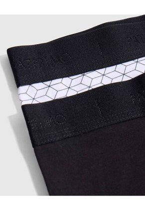 Set X2 Bóxers Ergonómicos Esenciales Para Hombre X2 Para Hombre Negro Patprimo