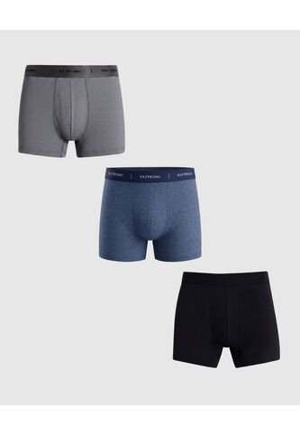 Pack X3 Bóxer Para Hombre En Tela Jaspeada X3 Para Hombre Negro Patprimo Patprimo