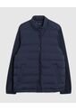 Chaqueta Acolchada Unicolor Para Hombre  Para Hombre Azul Patprimo de Patprimo