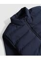 Chaqueta Acolchada Unicolor Para Hombre  Para Hombre Azul Patprimo de Patprimo