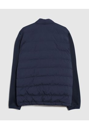 Chaqueta Acolchada Unicolor Para Hombre  Para Hombre Azul Patprimo
