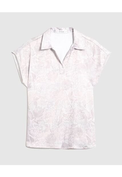 Blusa  Para Mujer Manga Corta Color Gris Marca Patprimo #30123570