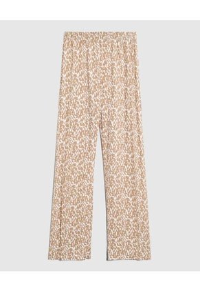 Pijama De Pantalón Y Cuello Redondo Mujer  Para Mujer Café Patprimo