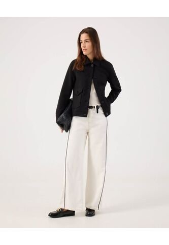 Jean Para Mujer Wide-Leg Color Blanco Marca Patprimo #30160490 Patprimo