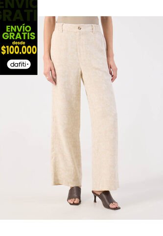 Pantalón  Para Mujer Moda Color Beige Marca Patprimo #30072108 Patprimo