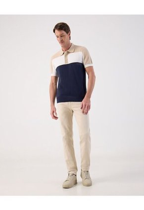 Polo  Para Hombre Cuello Tejido Sin Bolsillo Color Azul Marca Patprimo #44112763