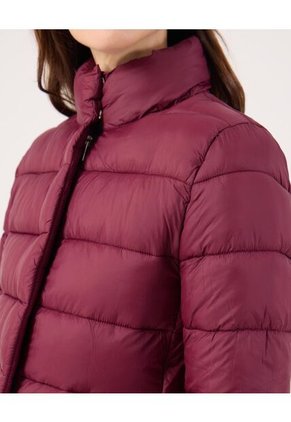 Chaqueta Para Mujer Acolchada Color Vino Marca Patprimo #30080563