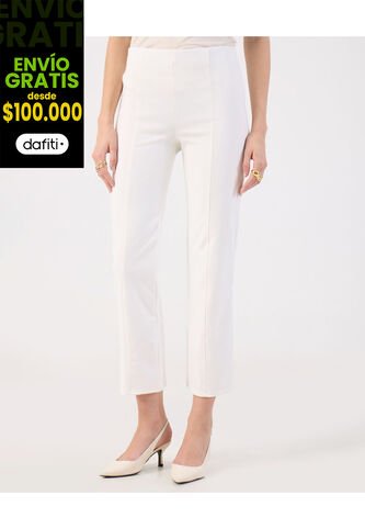 Leggins  Para Mujer Largo Color Blanco Marca Patprimo #30230805 Patprimo