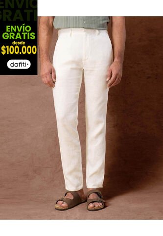 Pantalón  Para Hombre Moda Color Blanco Marca Patprimo #44071161 Patprimo