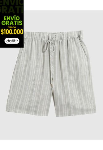 Bermuda  Para Mujer Jogger Largo Color Verde Marca Patprimo #30100405 Patprimo