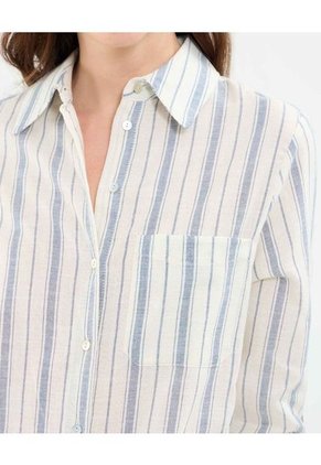 Camisa Para Mujer Manga Larga Color Azul Marca Patprimo #30010699