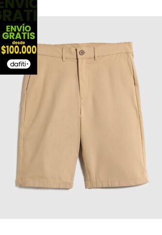 Bermuda  Para Hombre Jogger Corto Color Beige Marca Patprimo #44100527 Patprimo