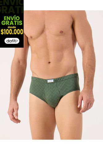 Boxer Para Hombre Clasico Color Verde Marca Patprimo #10044-61 Patprimo