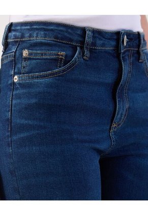 Jean  Para Mujer Crop Flare Color Azul Marca Patprimo #30160495