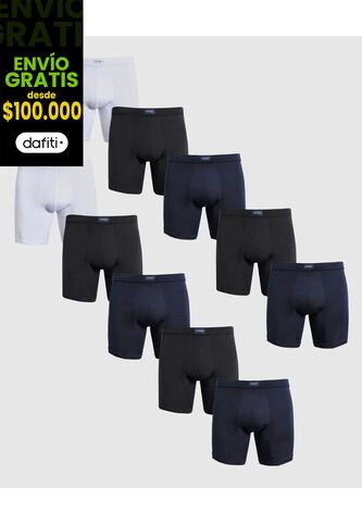 Boxer X10 Para Hombre Filete Medio Color Surtido Marca Patprimo #44000567 Patprimo