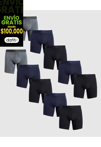 Boxer X10 Para Hombre Fleat Seamer Medio Color Surtido Marca Patprimo #44000569 Patprimo