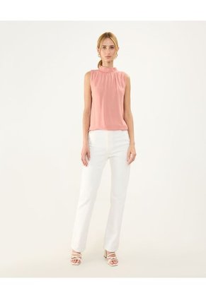 Blusa Para Mujer Manga Sisa Color Rosa Marca Patprimo #30123372