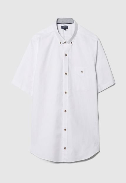 Camisa Para Hombre Manga Corta Con Bolsillo Color Blanco Marca Patprimo #44012964