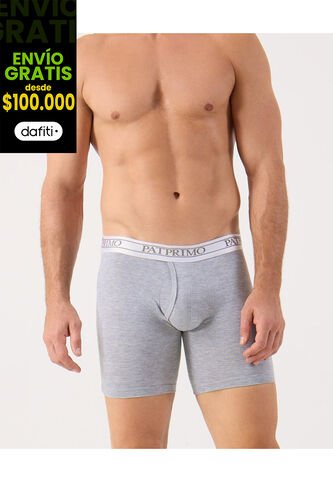 Boxer X1 Para Hombre Filete Color Gris Marca Patprimo #44000114 Patprimo