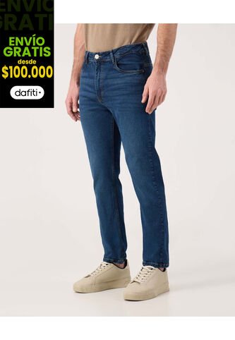 Jean Para Hombre Regular Color Azul Marca Patprimo #44160370 Patprimo