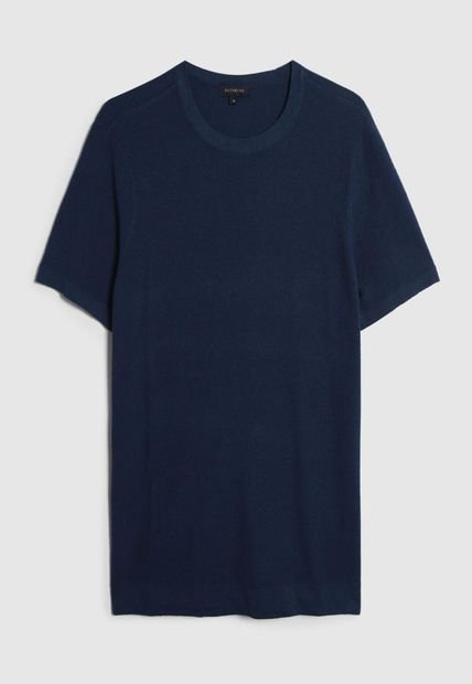 Camiseta Para Hombre Manga Corta Color Azul  Marca Patprimo #44090855