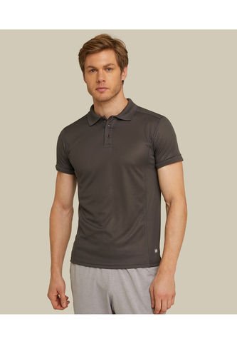 Polo Para Hombre Cuello Tejido Sin Bolsillo Color Gris  Marca Patprimo #44112042 Patprimo
