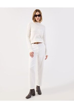 Pantalón Para Mujer Chino Color Blanco Marca Patprimo #30072100