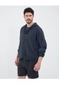 Chaqueta Unicolor Con Bolsillo  Para Hombre Negro Patprimo de Patprimo
