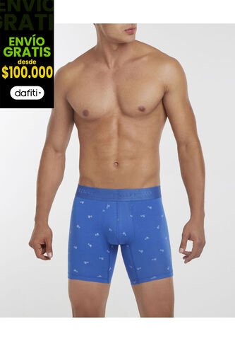 Pantaloncillo X1 Para Hombre Boxer Filete Medio Color Azul Marca Patprimo #44000180 Patprimo