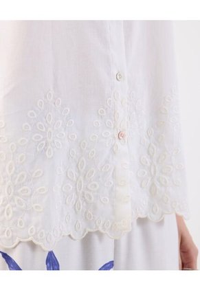 Camisa Para Mujer Manga Corta Color Blanco Marca Patprimo #30010754